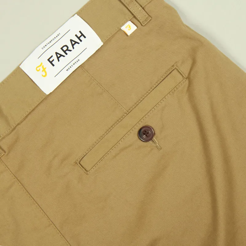 Farah Hawk Chino Short - Beige-3